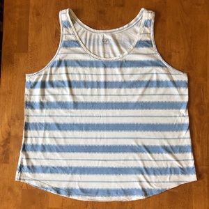 LOFT Variegated Stripe Tank